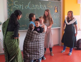 Unterricht zum Thema Sri Lanka